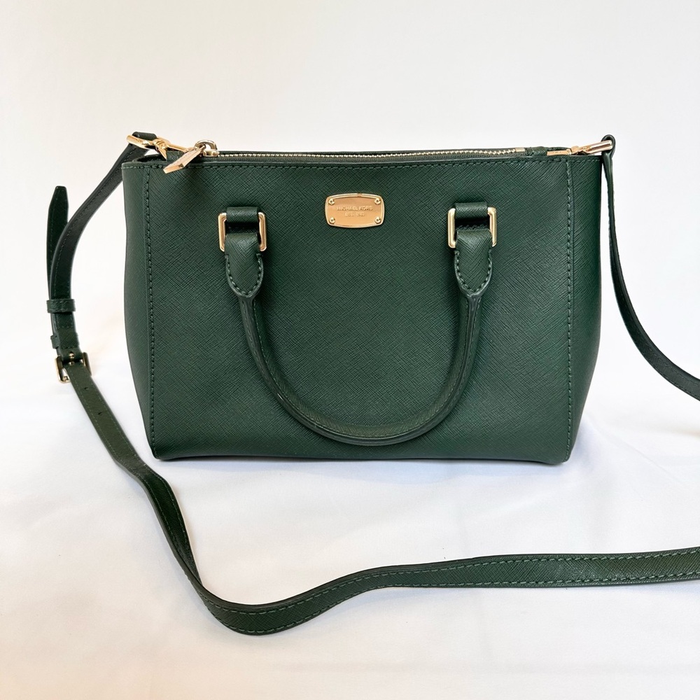Michael Kors Green Crossbody Bag